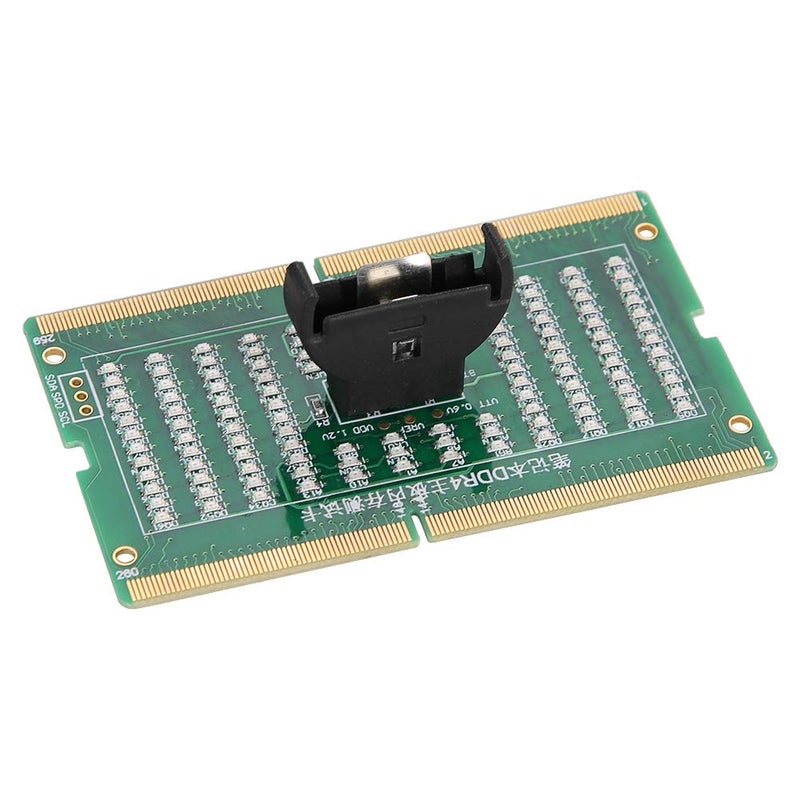 Keenso بطاقة تشخيص SODIMM، محلل اختبار ذاكرة الكمبيوتر المحمول DDR4 مع ضوء LED، مختبر ما بعد الإصلاح، تشخيصات RAM للكمبيوتر المحمول، أداة صيانة تكنولوجيا المعلومات - Image 3